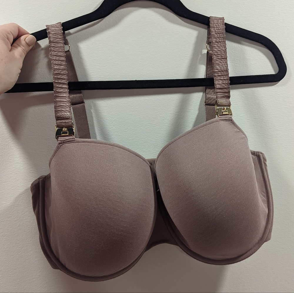 Mauve ThirdLove Underwire Nursing Bra - 36H